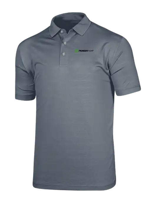 Callaway Vibrant Light Grey Ventilated Polo w/Pioneer Pump Logo