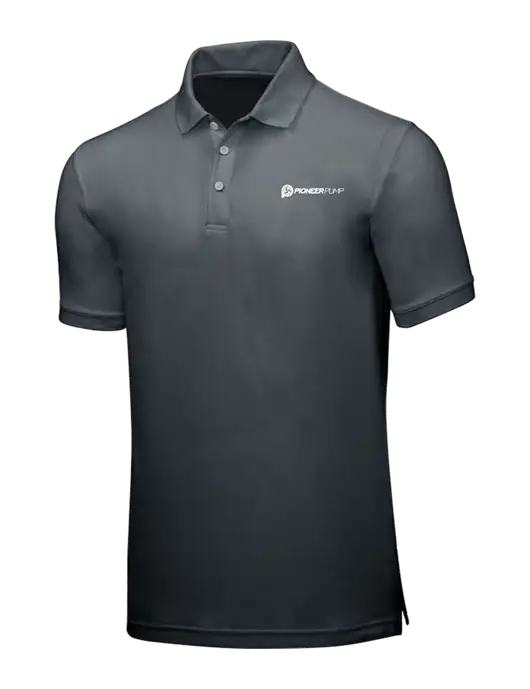 Dark Grey Core Classic Pique w/Pioneer Pump Logo