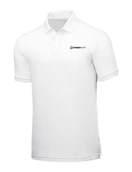 White Core Classic Pique w/Pioneer Pump Logo