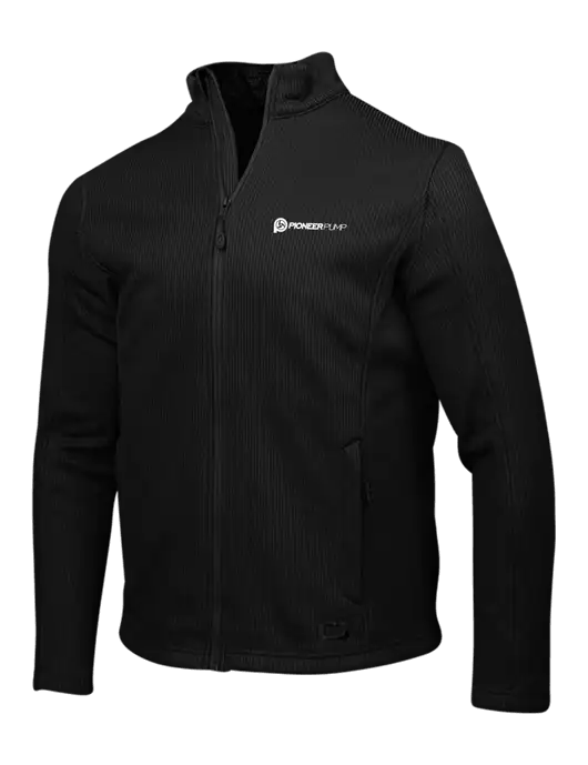 OGIO Blacktop Grit Fleece Jacket w/Pioneer Pump Logo