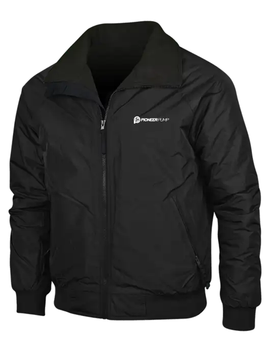 True Black/True Black Classic Challenger Jacket w/Pioneer Pump Logo