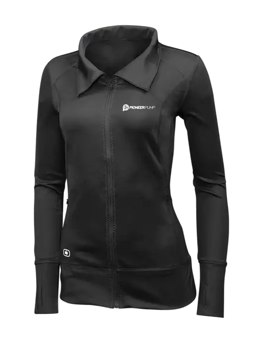 OGIO Blacktop Womens Endurance Fulcrum Full-Zip w/Pioneer Pump Logo