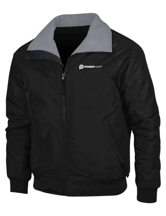 Black/Grey Classic Challenger Jacket w/Pioneer Pump Logo