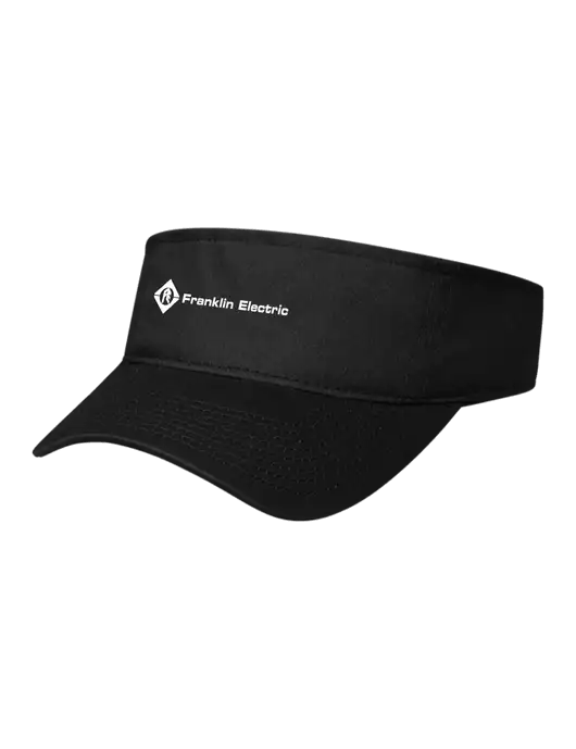 Black Cap Visor w/Franklin Electric Logo
