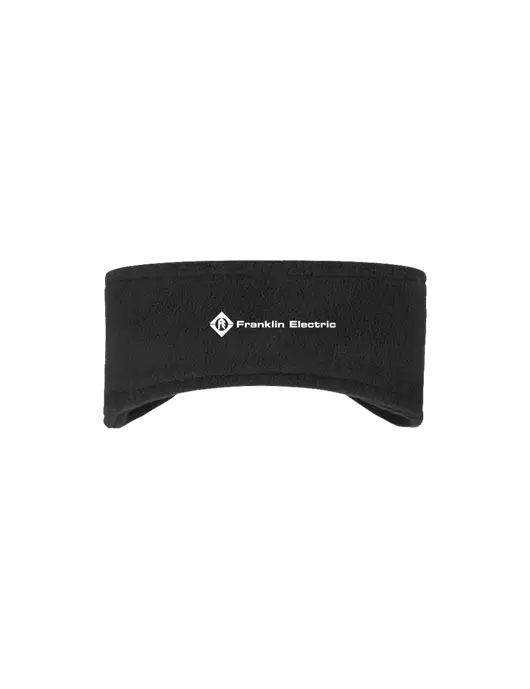 Black Stretch Fleece Headband w/Franklin Electric Logo