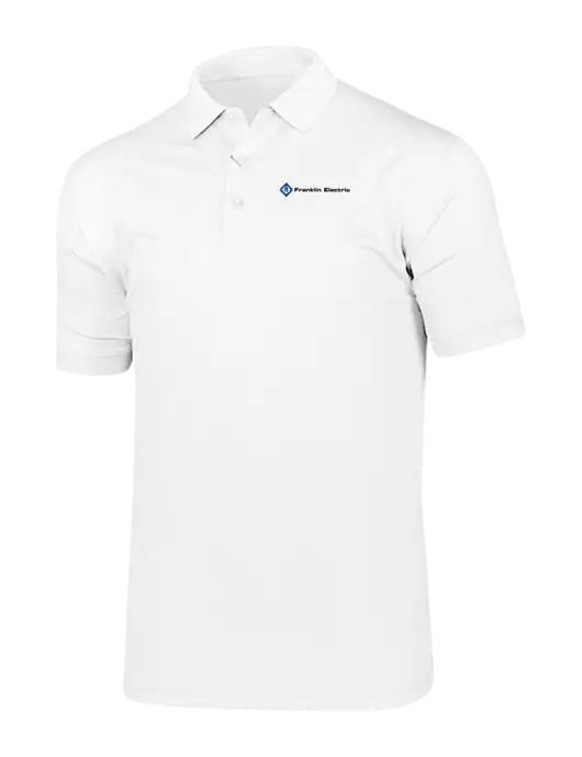 Callaway Vibrant Bright White Ventilated Polo w/Franklin Electric Logo