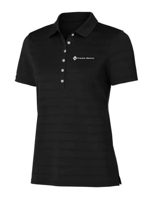 Callaway Womens Black Ventilated Polo w/Franklin Electric Logo