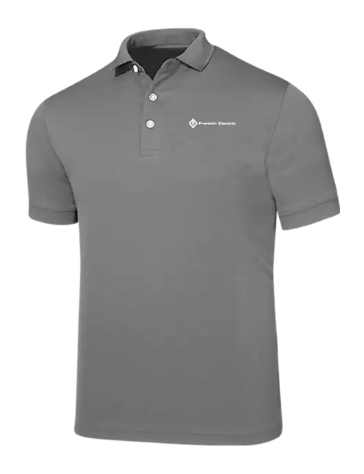 Callaway Ottoman Medium Grey Polo w/Franklin Electric Logo
