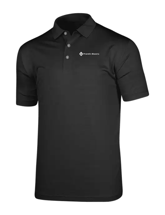 Callaway Vibrant Black Ventilated Polo w/Franklin Electric Logo