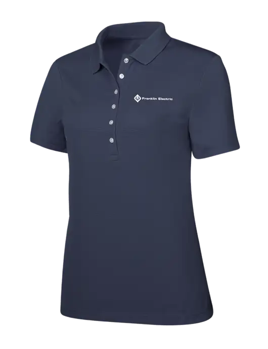 Callaway Womens Ottoman Navy Polo w/Franklin Electric Logo