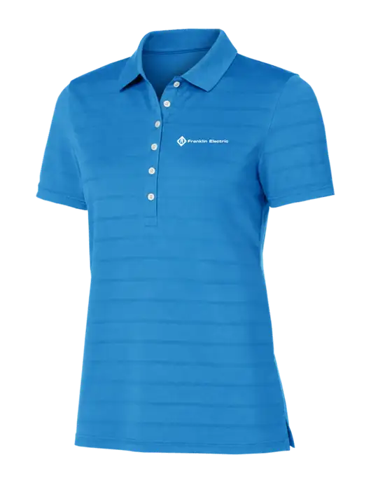 Callaway Womens Royal Blue Ventilated Polo w/Franklin Electric Logo