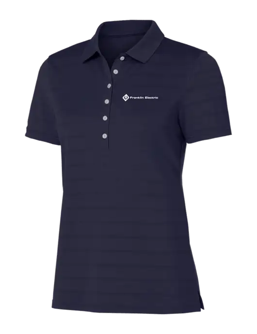 Callaway Womens Navy Ventilated Polo w/Franklin Electric Logo