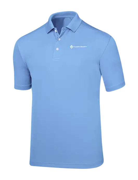Callaway Core Light Blue Performance Polo w/Franklin Electric Logo