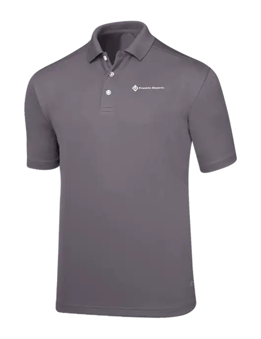 Callaway Core Medium Grey Performance Polo w/Franklin Electric Logo