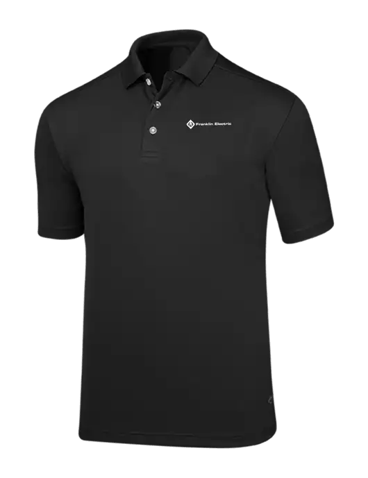 Callaway Core Black Performance Polo w/Franklin Electric Logo
