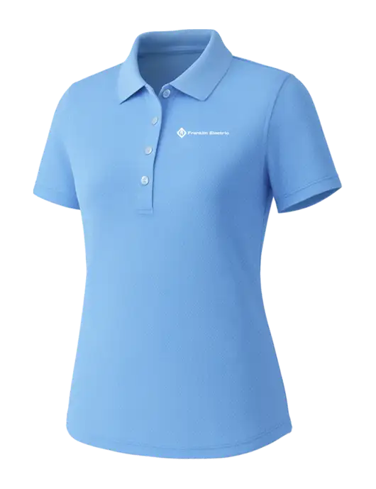 Callaway Womens Core Light Blue Performance Polo w/Franklin Electric Logo