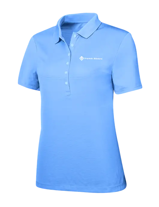 Callaway Womens Ottoman Light Blue Polo w/Franklin Electric Logo