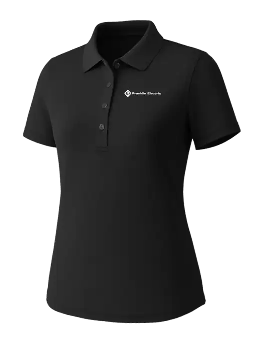 Callaway Womens Core Black Performance Polo w/Franklin Electric Logo