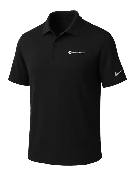 NIKE Black Dri-Fit Micro Pique Polo w/Franklin Electric Logo