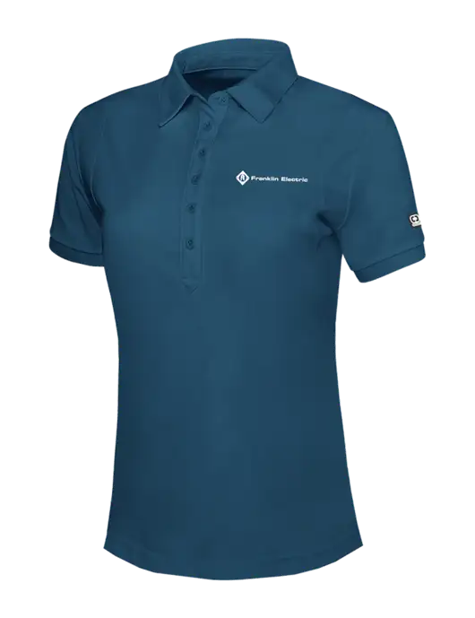 OGIO Womens Light Navy Jewel Polo w/Franklin Electric Logo