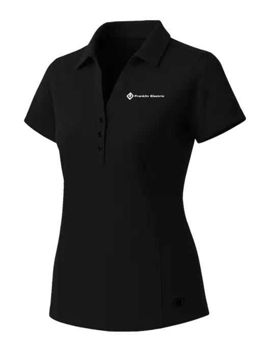OGIO Womens Blacktop ONYX Polo w/Franklin Electric Logo