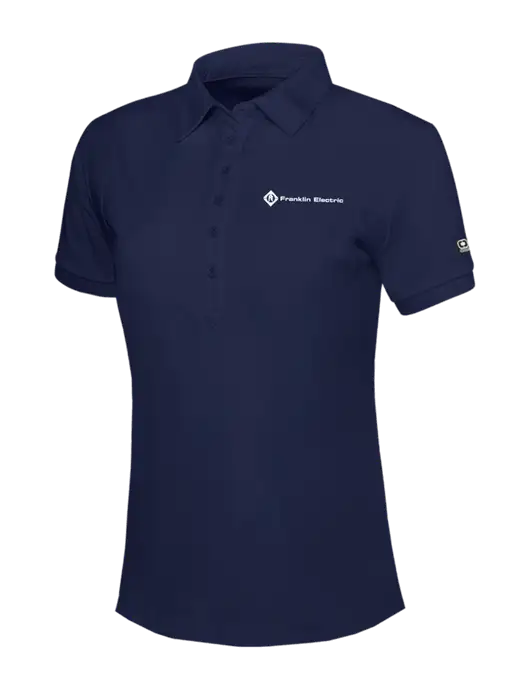 OGIO Womens Navy Jewel Polo w/Franklin Electric Logo