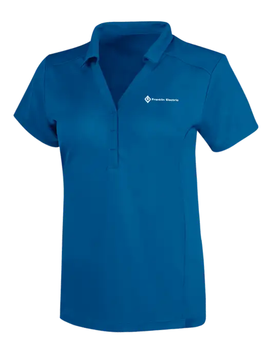 OGIO Royal Blue Womens Framework Polo w/Franklin Electric Logo