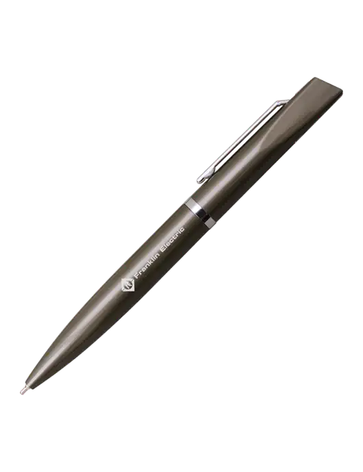 Santos Gunmetal Pen - Black Ink w/Franklin Electric Logo