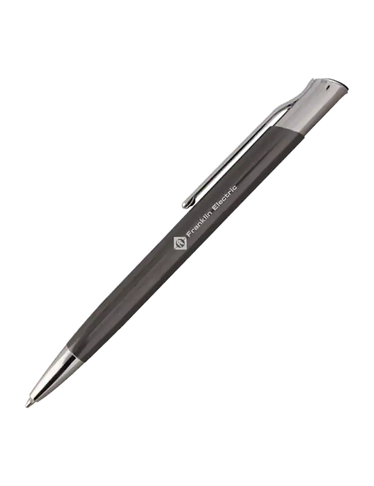 San Malo Gunmetal Pen - Black Ink w/Franklin Electric Logo