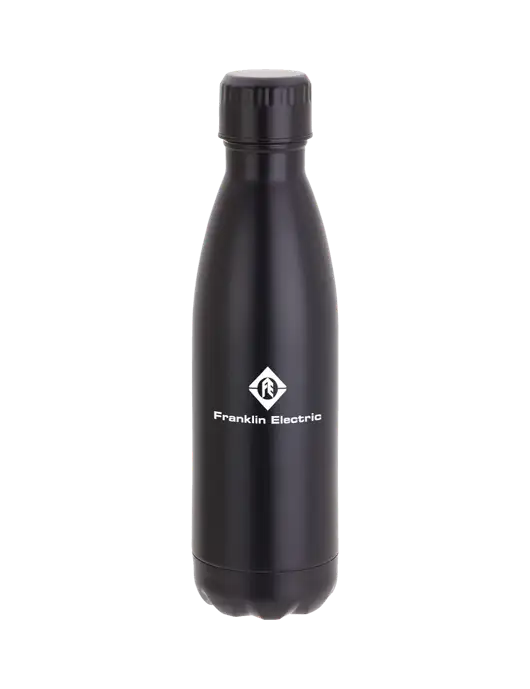 City Go Matte Black 17 oz Insulated Bottle w/Franklin Electric Logo