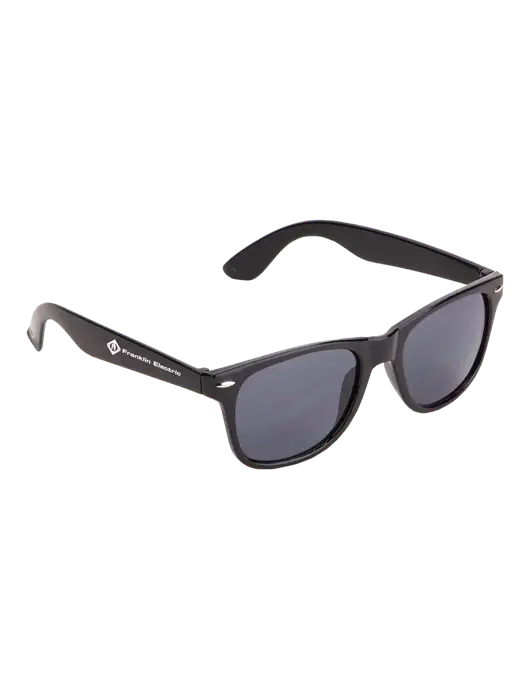 Daytona Black Sunglasses w/Franklin Electric Logo