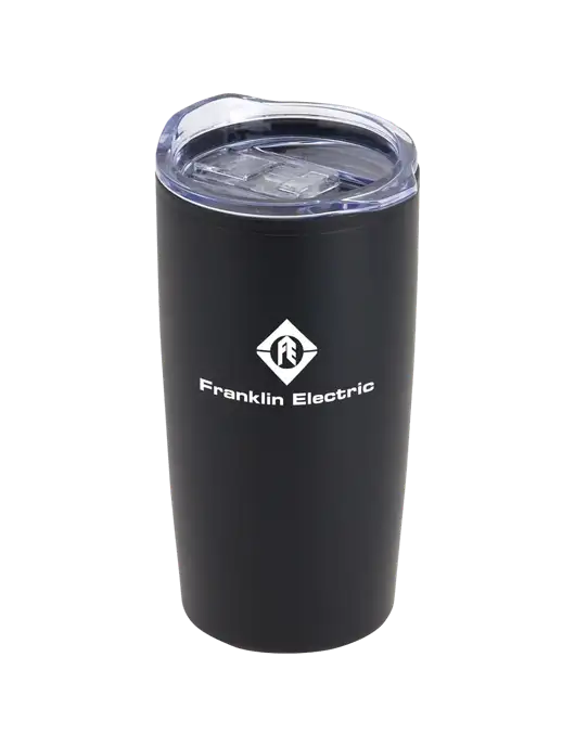 Olympus Black 20 oz Tumbler w/Franklin Electric Logo