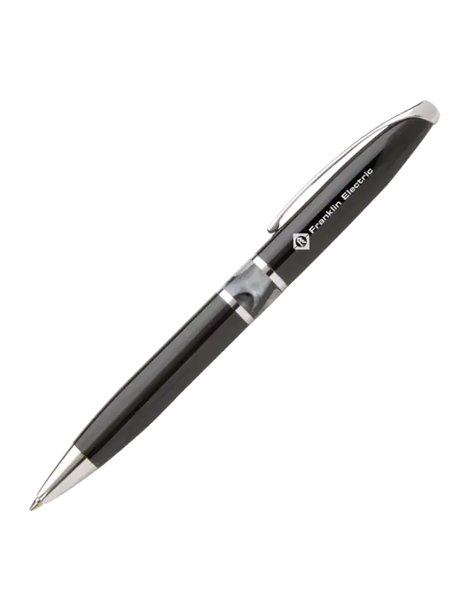 Illusion Black Pen - Black Ink w/Franklin Electric Logo