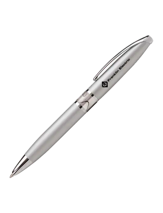 Illusion Silver Pen - Black Ink w/Franklin Electric Logo