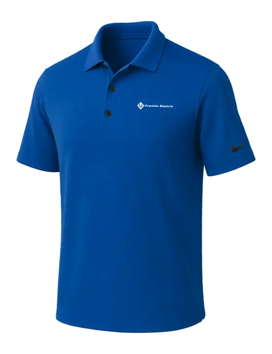 NIKE Dark Royal Dri-Fit Micro Pique Polo w/Franklin Electric Logo