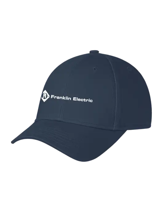 Navy Structured Cap Hook & Loop w/Franklin Electric Logo