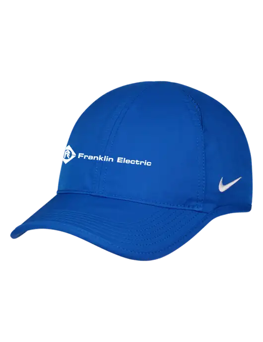 Nike Royal Featherlight Cap w/Franklin Electric Logo