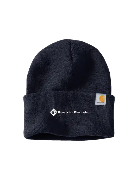 Carhartt Navy Watch Cap 2.0 w/Franklin Electric Logo