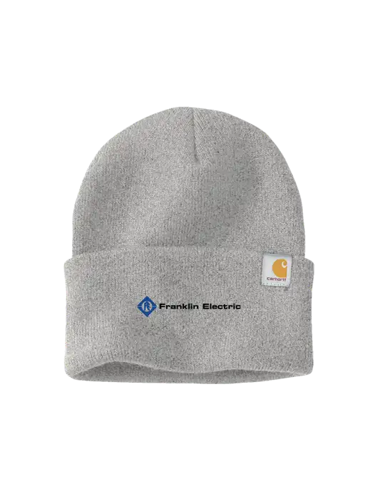 Carhartt Light Grey Heather Watch Cap 2.0 w/Franklin Electric Logo