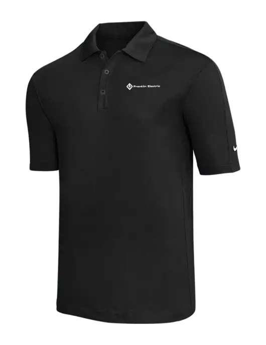 Nike Black Tech Sport Dri-FIT Polo w/Franklin Electric Logo