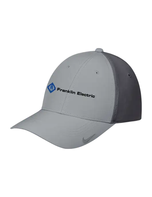 Nike Light Grey/Dark Grey Dri-FIT Legacy Cap w/Franklin Electric Logo