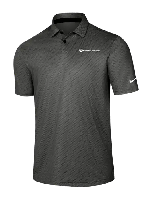 Nike Dark Grey Vapor Dash Polo w/Franklin Electric Logo