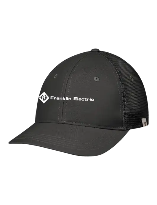 Carhartt Black Trucker Rugged Pro Series Cap w/Franklin Electric Logo