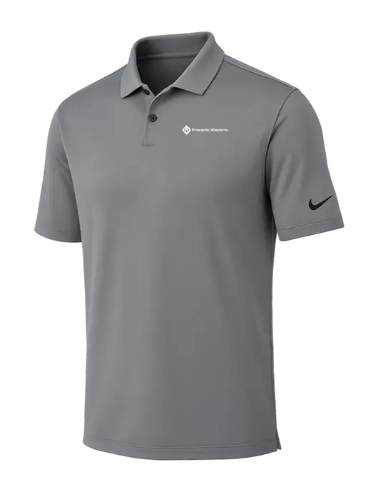 Nike Medium Grey Dri-FIT Vapor Polo w/Franklin Electric Logo