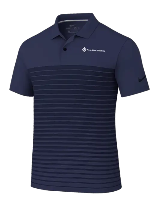 Nike Navy Dri-FIT Vapor Block Polo w/Franklin Electric Logo