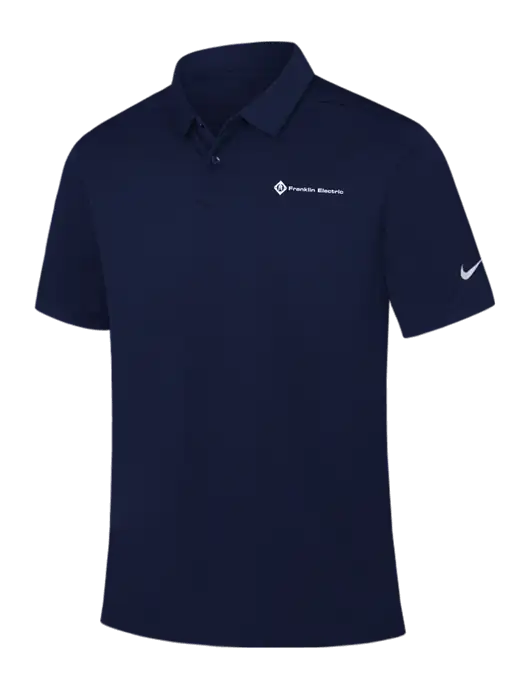 Nike Navy Dry Essential Solid Polo w/Franklin Electric Logo