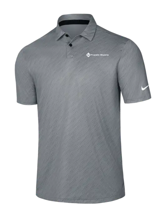 Nike Medium Grey Vapor Dash Polo w/Franklin Electric Logo