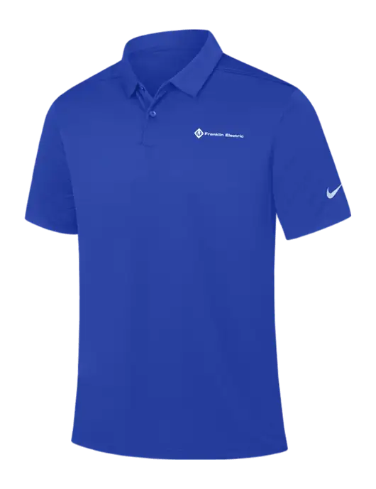 Nike Dark Royal Dry Essential Solid Polo w/Franklin Electric Logo