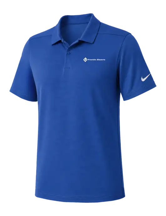 Nike Dark Royal Dry Essential Solid Polo w/Franklin Electric Logo