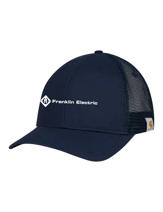Carhartt Navy Trucker Rugged Pro Series Cap w/Franklin Electric Logo